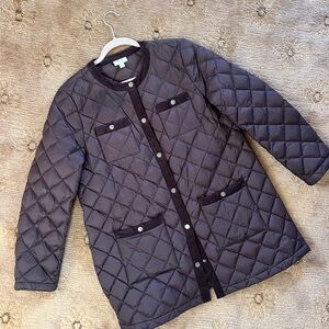 GUC J Jill Packable Down Puffer Jacket in Brown